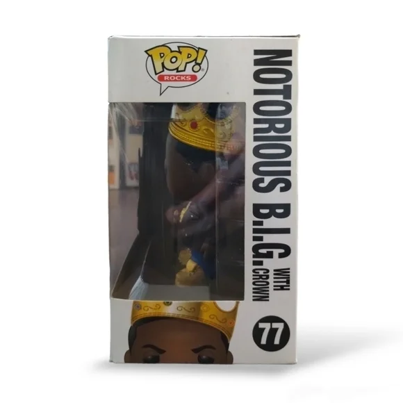 Funko POP! Rocks Notorious BIG With Crown - Picture 2 of 7
